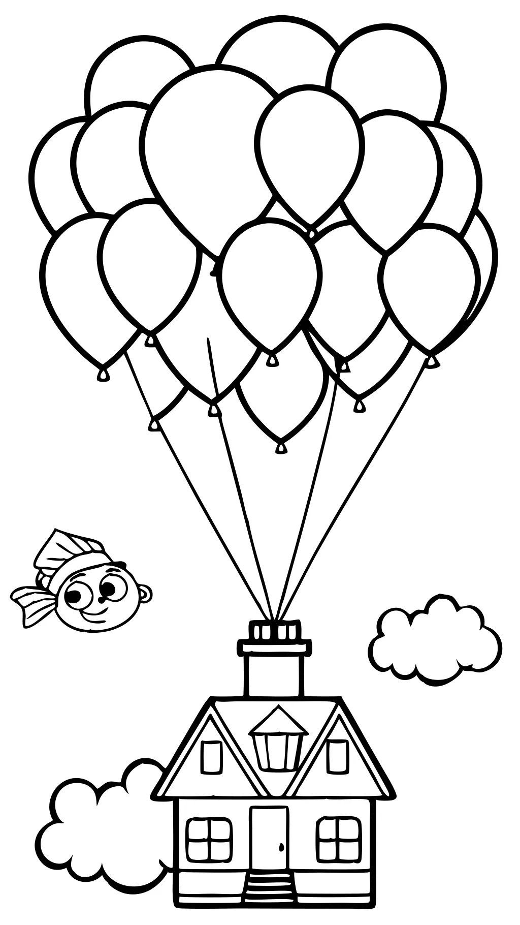 up movie coloring pages